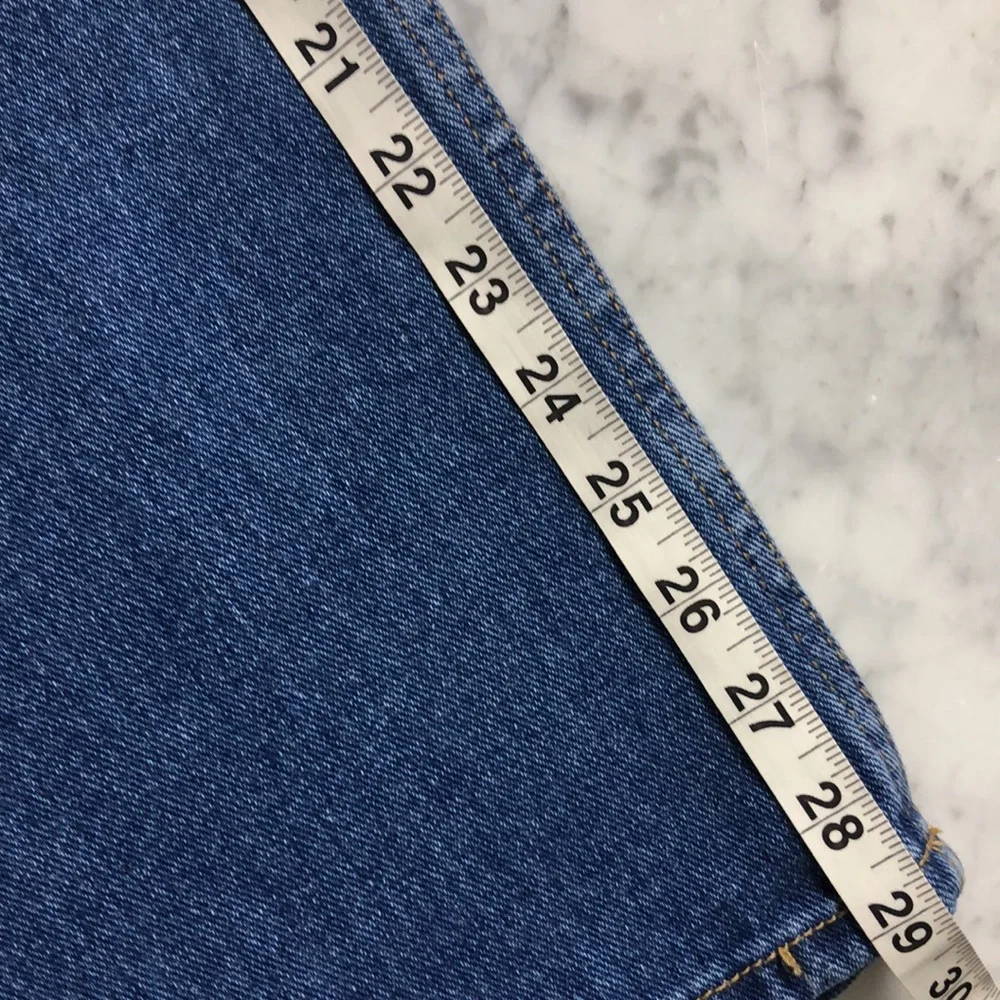 The Frankie Shop Blue Denim Cargo Jeans Wide leg Size S - Picture 12 of 13